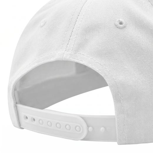 Pretorian "PS 3D Black" Cap - White