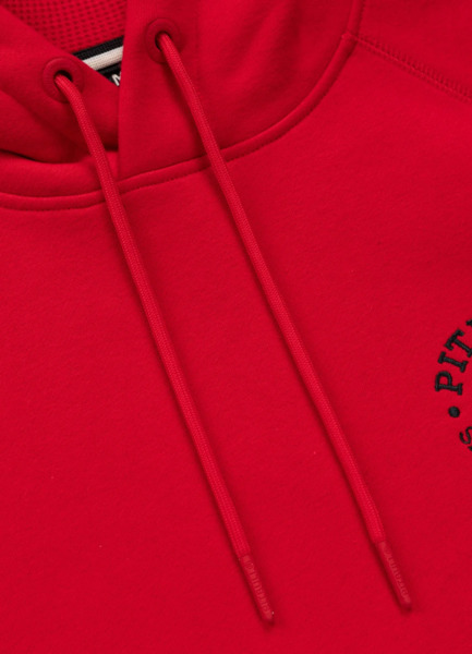Men's PIT BULL "SAN DIEGO CA" Hoodie - Red