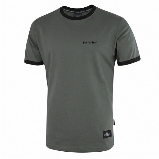 Pretorian Ringer "Pretorian" 3D T-Shirt - Khaki