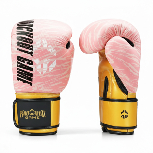 Rękawice bokserskie Ground Game - Prime Pink