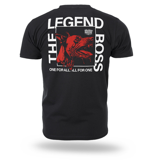 Dobermans Aggressive &quot;THE LEGEND BOSS&quot; TS382 T-shirt - black