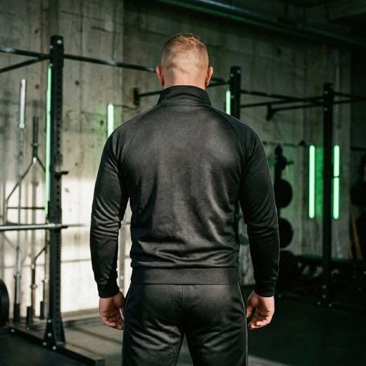 Dres sportowy męski Extreme Hobby "MODE" - komplet czarny