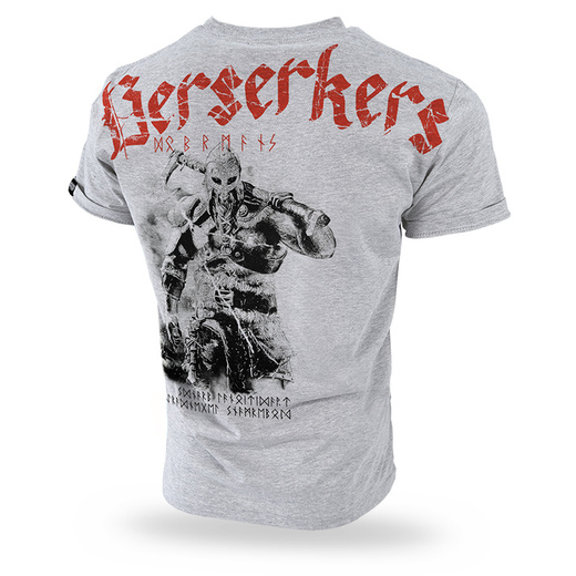 T-shirt Dobermans Aggressive &quot;BERSERKERS&quot; TS127 - gray