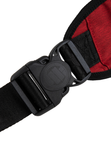 Saszetka nerka PIT BULL "R" czerwona