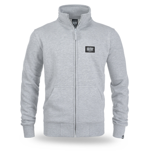 Dobermans Aggressive "CLASSIC TEE BCZ397E" Zip-Up Sweatshirt - Gray