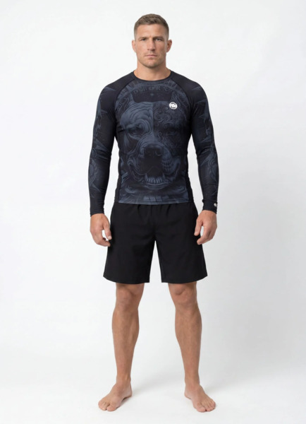 Rashguard longsleeve PIT BULL "WORLD"