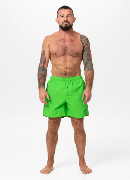 Szorty kąpielowe męskie PIT BULL "CROWNHILL" - zielone