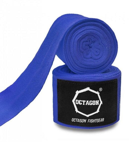 Octagon boxing bandages wraps 5 m - dark blue