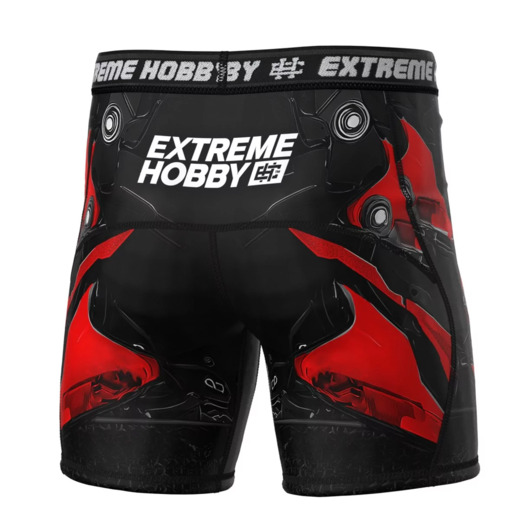 Spodenki Vale Tudo Extreme Hobby | IRON FORCE - czerwony
