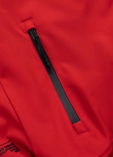 Kurtka softshell PIT BULL "Midway II" - czerwona