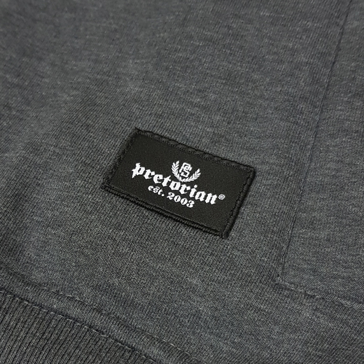 Sweat jacket Pretorian "Only for winners" - graphite