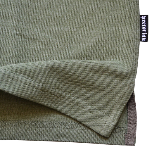 Pretorian &quot;Logo&quot; polo shirt inserts - khaki