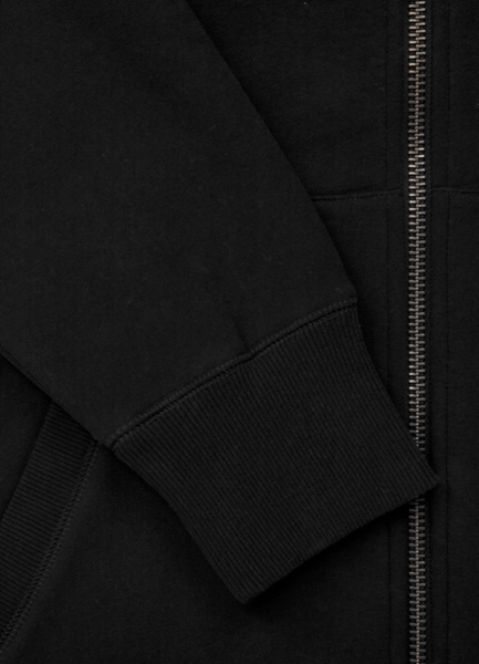 Bluza rozpinana z kapturem PIT BULL "Small Logo" 21 - czarna