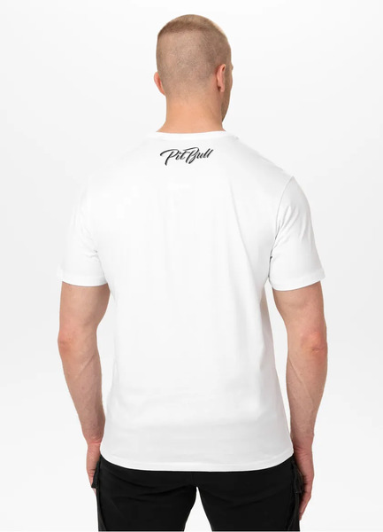 Koszulka męska PIT BULL "EL JEFFE" - biała
