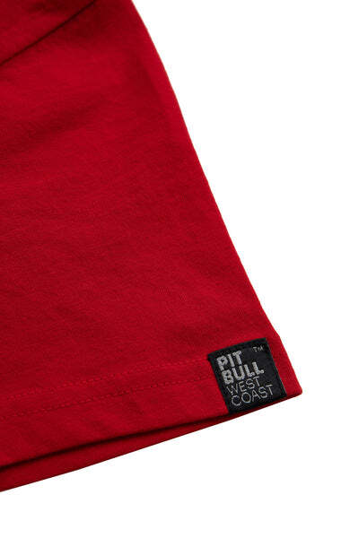 Dziecięcy T-Shirt PIT BULL Kids "CLASSIC BOXING" -  czerwony