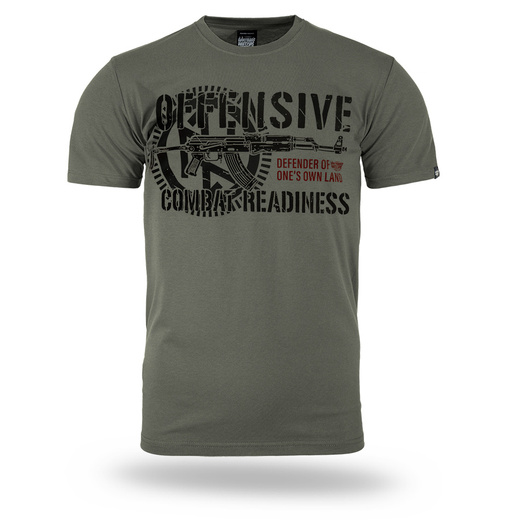 Koszulka T-shirt Dobermans Aggressive "Combat Readiness TS416" - zielona