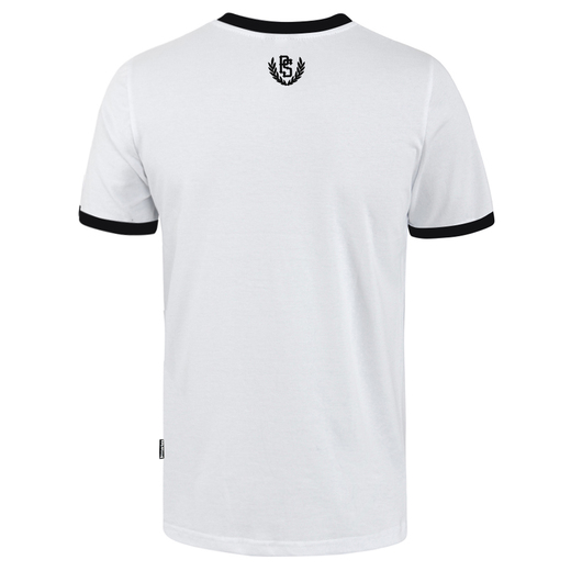 Pretorian Ringer "Back to classic" T-shirt - white