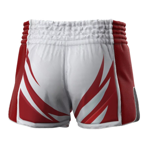 Extreme Hobby Muay Thai Shorts | POLAND ULTIMATE - White