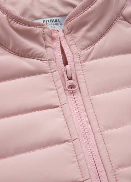 Women&#39;s spring jacket PIT BULL &quot;Pacific&quot; &#39;22 - pink