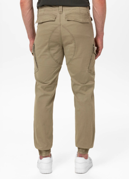 Spodnie PIT BULL Jogger bojówki męskie "SCOTT" - piaskowy