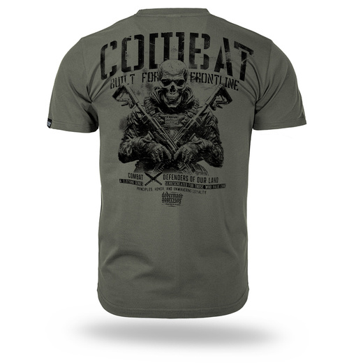 Koszulka T-shirt Dobermans Aggressive "COMBAT TS404" - zielona