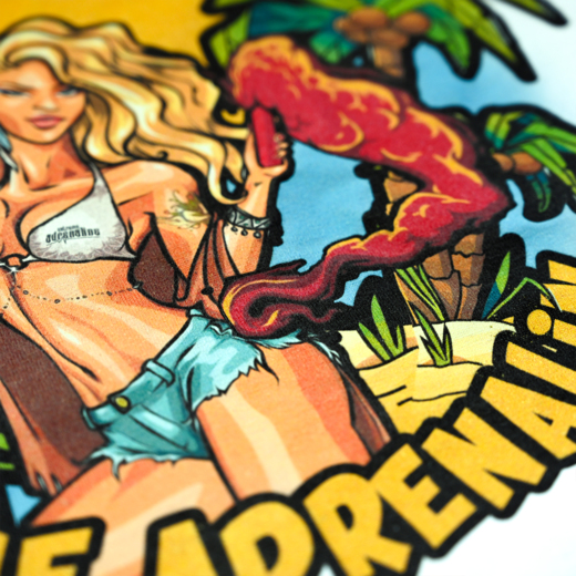 Koszulka Extreme Adrenaline "copACABana" - biała