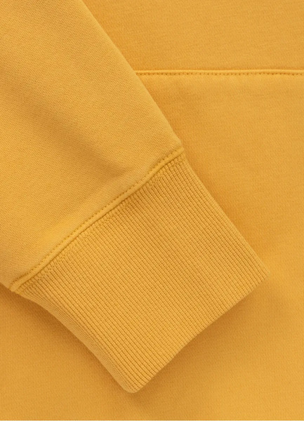  PIT BULL Washed Men&#39;s Hoodie &quot;Lancaster II&quot; - Yellow