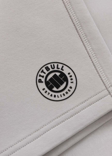 Szorty dresowe męskie PIT BULL "DOGWOOD" - biało-niebieski