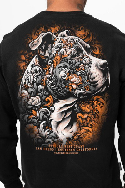 PIT BULL "TATTOO" sweatshirt - black