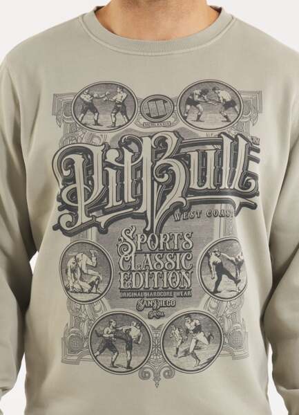 Bluza PIT BULL "MULTISPORT" - szary