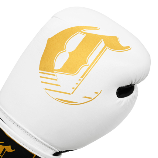 Leather boxing gloves Cohortes &quot;Extenso Gold&quot; - white