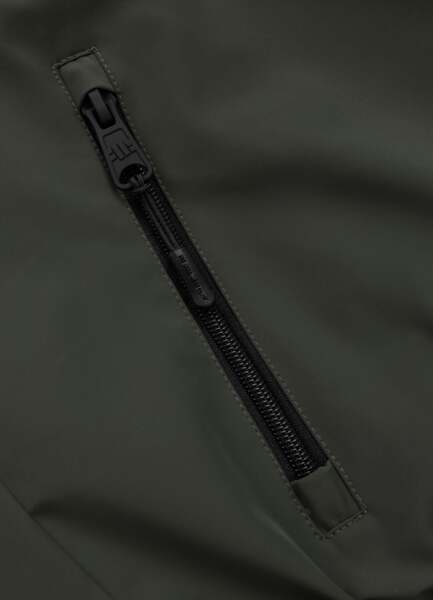 Kurtka zimowa z kapturem PIT BULL "YORK" - oliwkowy