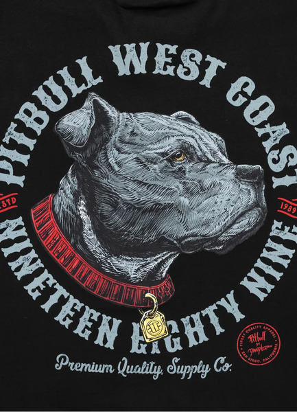 Koszulka męska PIT BULL "STRENGTH & RESPECT" - czarna