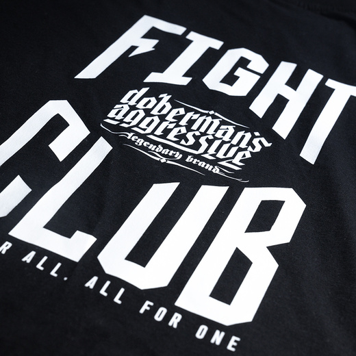 Koszulka T-shirt Dobermans Aggressive "FIGHT CLUB TS423" - grafitowa