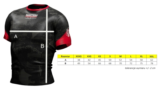 MASTERS training shirt black