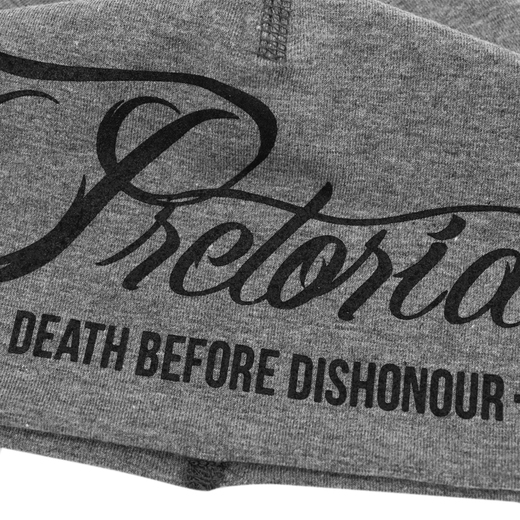 Beanie Pretorian "Death Before Dishonour" - grey 