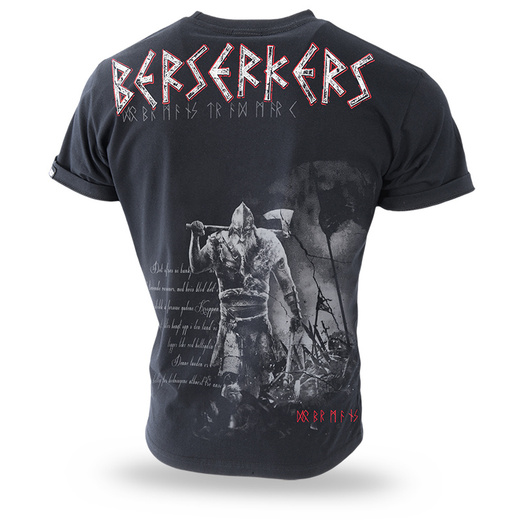 Koszulka T-shirt Dobermans Aggressive "BERSERKERS" TS99 - czarna
