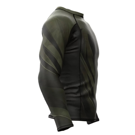 Longsleeve rashguard męski Extreme Hobby | POLSKA ULTIMATE - khaki