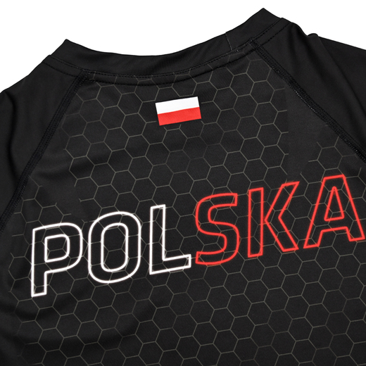 Rashguard short sleeve Pretorian "Polska"