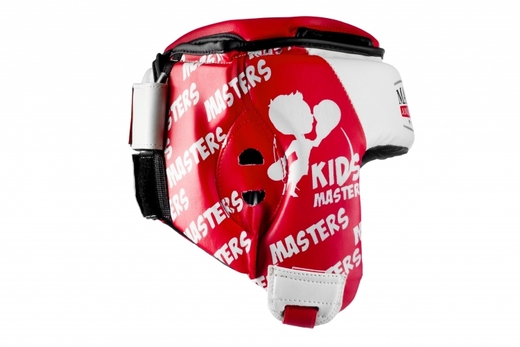 Kask treningowy dla dzieci Masters MJE - KTOP-PU-KM czerwony 