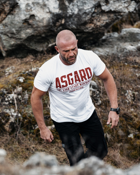 T-shirt Dobermans Aggressive &#39;Defence Legion Asgard TS332&#39; - Navy Blue