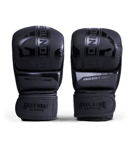 Ground Game MMA PRO &quot;Stripe Black&quot; gloves