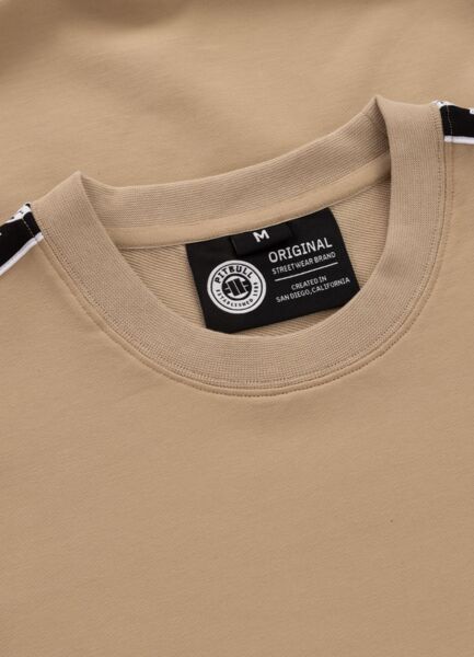 Bluza męska PIT BULL "TAPE NUGGET" - piaskowy