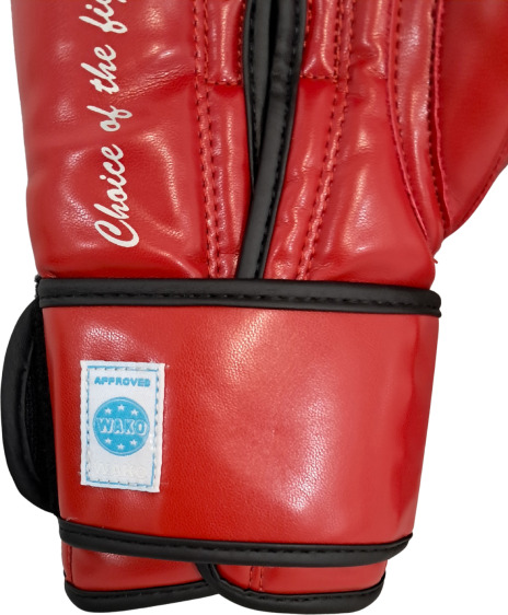 MASTERS RPU-FT Boxing Gloves (WAKO APPROVED) - Red