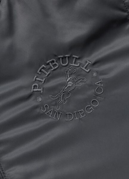 PIT BULL "HACKET" transitional bomber jacket - graphite