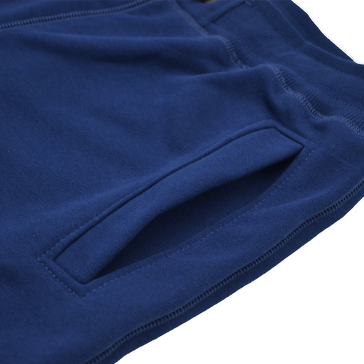 Pretorian &quot;Logo&quot; cotton shorts - navy blue