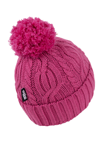 Czapka zimowa damska PIT BULL "Snow Crew" - różowa