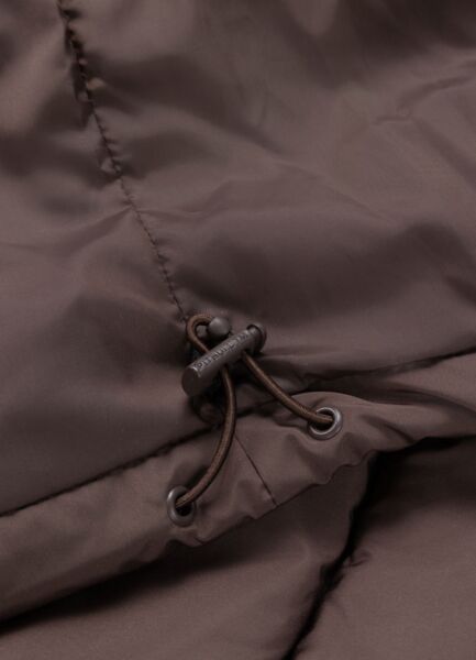 Bezrękawnik pikowany damski PIT BULL "HARRIET" - ciemny brązowy