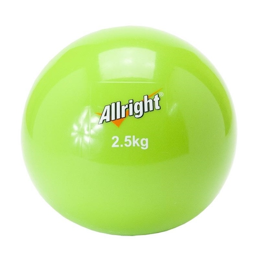 Piłka wagowa Sand Ball 2,5kg Allright - zielona