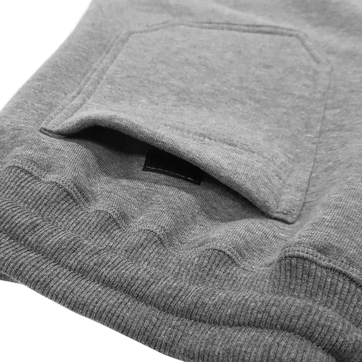 Spodnie dresowe Pretorian "Pretorian est. 2003" szare - ściągacz